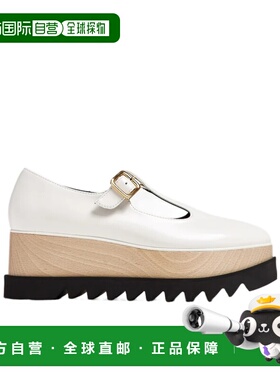 1h可退 香港直邮Stella McCartney T-Bar 厚底玛丽珍鞋 810448AP0