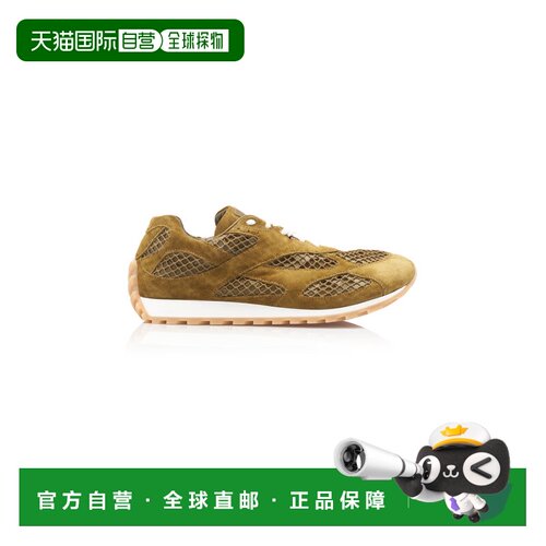 香港直邮Bottega Veneta 葆蝶家 女士 Orbit 网眼皮质运动鞋