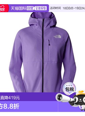 自营欧洲直邮THE NORTH FACE北面 FUTUREFLEECE女士聚酯纤维连帽