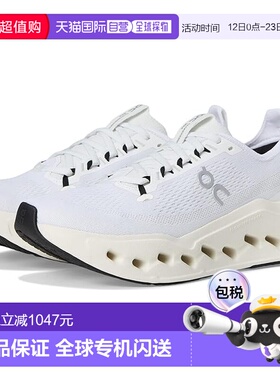 1h可退 香港直邮On 女士 Cloudsurfer Max 跑鞋 white白色 舒适时