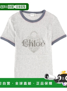 1h可退 香港直邮Chloe 蔻依 女士 带LogoT恤 25WJH0319501B