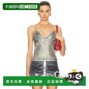 香港直邮Diesel 迪赛 女士 牛仔吊带背心 A1684709L79性感