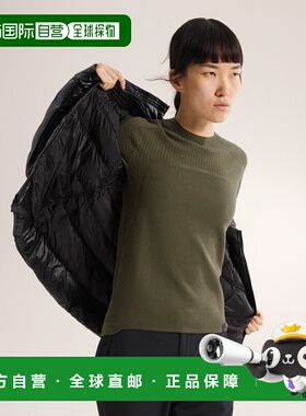欧洲直邮ARC'TERYX (2025) 女款 Hallam 美利奴羊毛圆领上衣