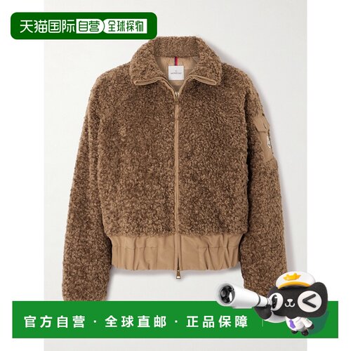 1h可退 香港直邮Moncler 盟可睐 女士 Coligny shell-trimmed 抓