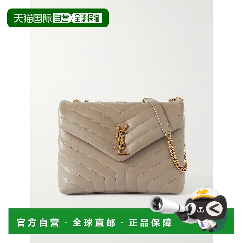 1h可退 香港直邮Saint Laurent 圣罗兰 女士 Loulou 绗缝皮革中号