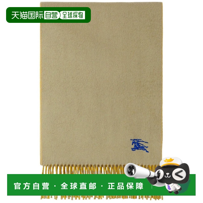 1h可退 欧洲直邮BURBERRY/博柏利 男士 围巾披肩羊绒博柏利
