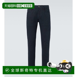 Piana 男士 香港直邮Loro 诺悠翩雅 0011 Quarona 中腰直筒牛仔裤