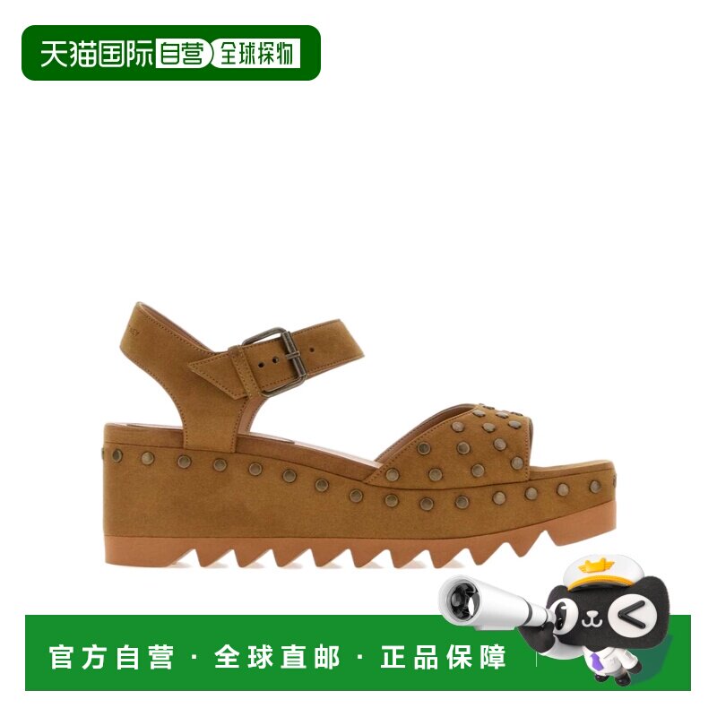 Stella McCartney Elyse 踝带厚底凉鞋 810697E00319图片