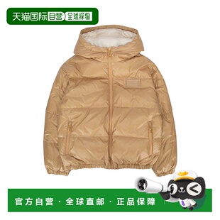 女童 1h可退 香港直邮Fendi 芬迪 JUA152AOB7 徽标连帽棉服童装