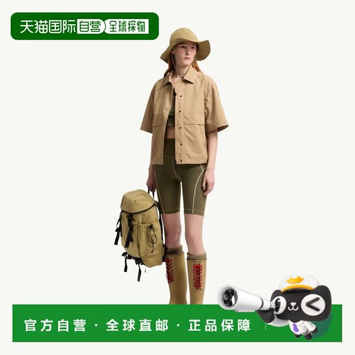 自营欧洲直邮MONCLER盟可睐 Grenoble女士橄榄绿聚酯纤维Polartec