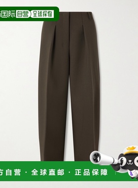 1h可退 香港直邮Jacquemus 女士 Ovalo 褶裥绉纱长裤 24EPAW00079