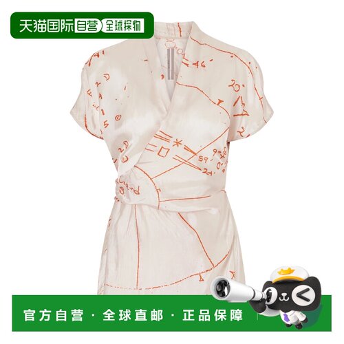 香港直邮RICK OWENS 女士衬衫 RP01F6233KP1MILKO【付后1h可退】