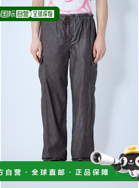 1h可退 香港直邮Our Legacy 男士 Way 涂层长裤 M2254WA brown棕