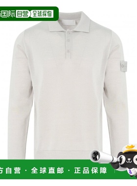 香港直邮Stone Island 标志贴片针织 Polo 衫 L1S155100076S00FC