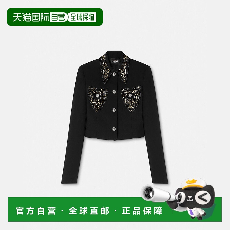 欧洲直邮VERSACE 范思哲 25秋冬 1021319-1A12789_1B000 女士 夹