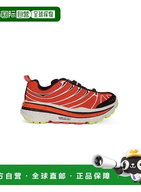自营欧洲直邮Hoka Stinson EVO OG系列红色/黑色网眼织物越野跑步