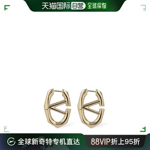99新未使用 香港直邮Valentino 华伦天奴 logo耳环 女士