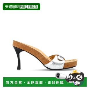 高跟凉鞋 香港直邮Balenciaga Scholl 827465WBDK6 Balenciaga