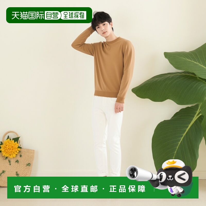 1h可退 欧洲直邮FENDI 芬迪 25秋冬 FZX091ASH3F0QU5 男士 针织衫