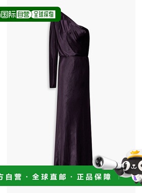 1h可退 香港直邮ZIMMERMANN 女士 单袖天鹅绒礼服 1384DF241AUBER