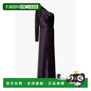 天鹅绒礼服 1h可退 单袖 女士 1384DF241AUBER 香港直邮ZIMMERMANN