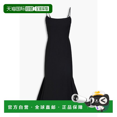 香港直邮Simkhai 女士 Ingrid 弹力绉中长连衣裙 4251232PCOMPOSI