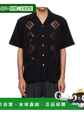 香港直邮ISABEL MARANT 男士衬衫 SS2026 CH0342HAD2I04H01BK亚麻
