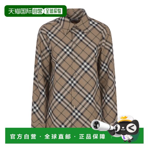 香港直邮BURBERRY 女士衬衫 8093314C1202 AW2024 花色 Printed p