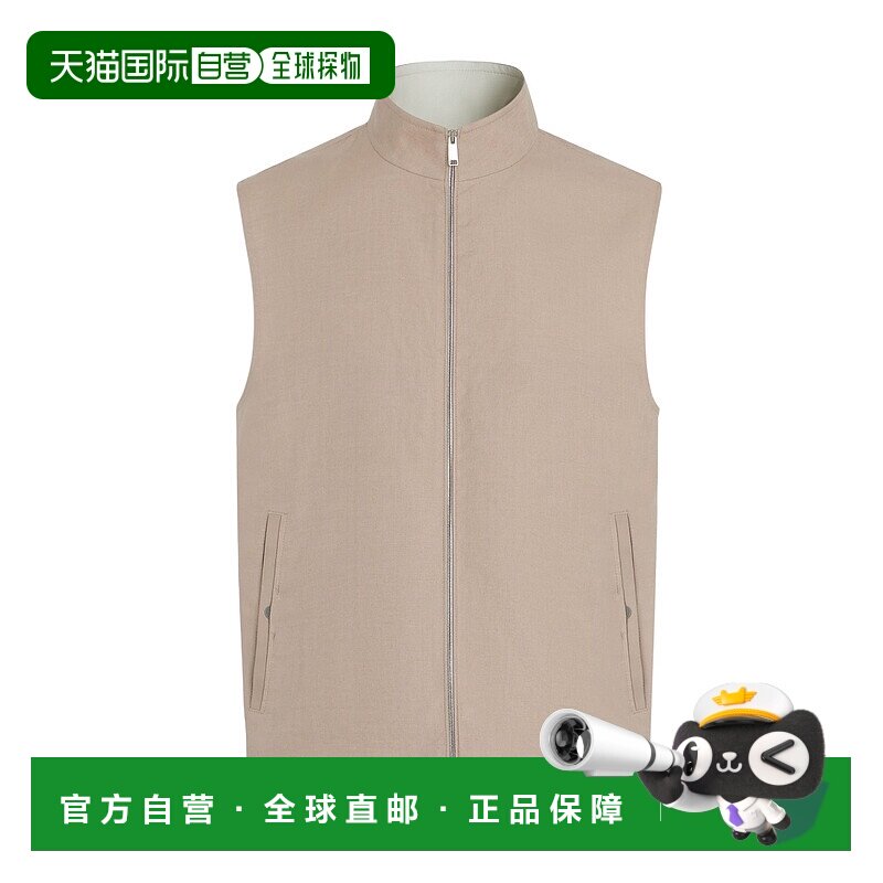 香港直邮Zegna OASI LINO 亚麻背心 UFT58A9F137杰尼亚