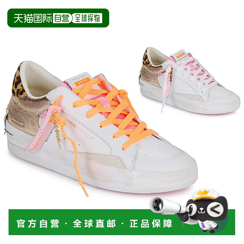欧洲直邮CRIME LONDON  女鞋 春夏 低帮板鞋 SK8 DELUXE HEEL