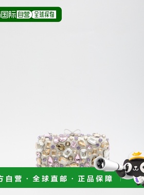 1h可退 香港直邮Self-Portrait 女士 多水晶精饰手包 RS26305AMUL