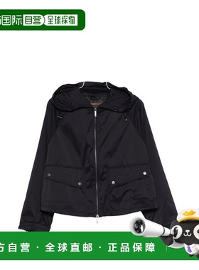 1h可退 香港直邮Emporio Armani 安普里奥 阿玛尼 女士 蓝色外套