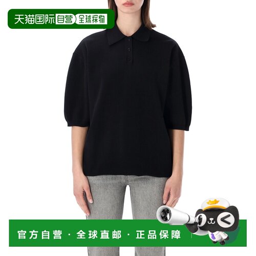香港直邮The Frankie Shop 女士 Frankie Shop Nola 针织黑色Polo