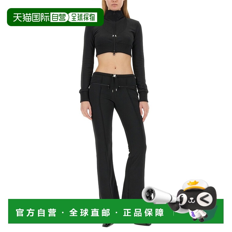 1h可退 欧洲直邮COURREGES 女士卫衣423JVE059JS00919999针织衫