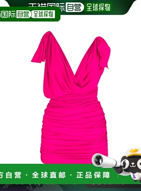 1h可退 香港直邮The Attico 女士 V 领连衣裙 247WCA362J045露背