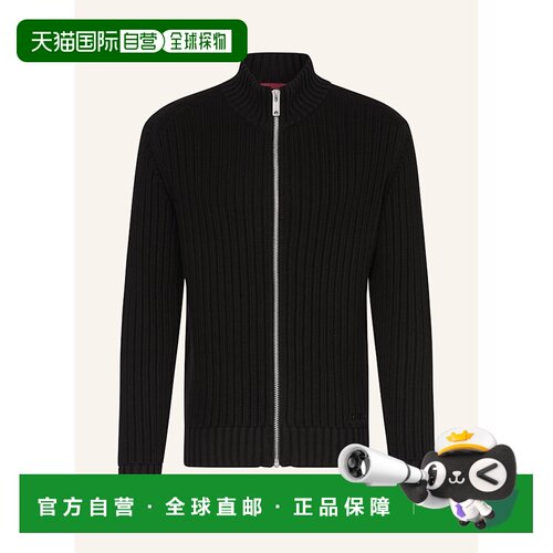 1h可退 欧洲直邮HUGO 男士针织衫 100288614513000 CO 黑色 Cardi