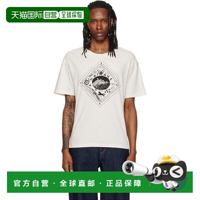 香港直邮Isabel Marant 伊莎贝尔 玛兰 男士 白色 Hiroe T恤 TS03