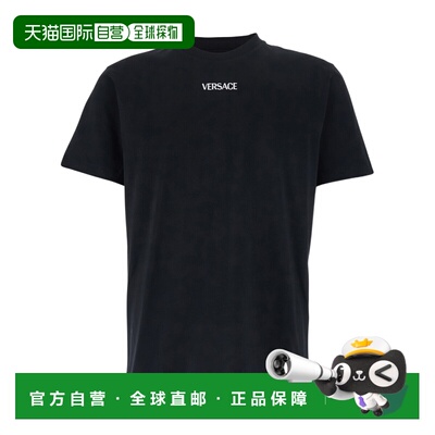香港直邮Versace 圆领T恤 10139441A16455短袖范思哲