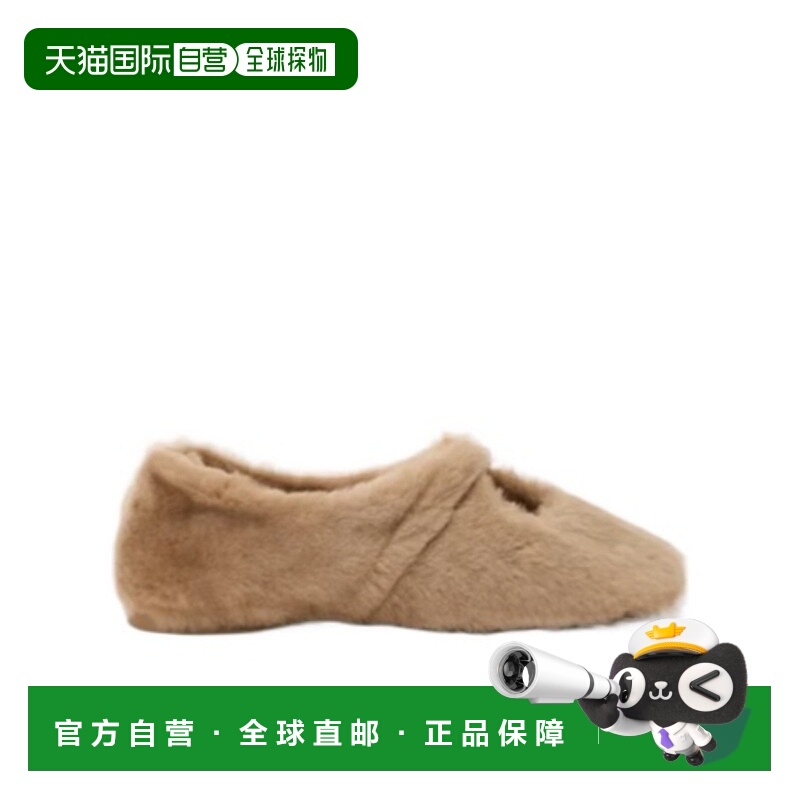 香港直邮Loewe Pebble Soft 羊毛芭蕾舞鞋 L815466X51