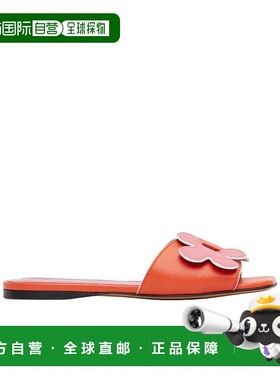 1h可退 香港直邮Marni Daisy 皮革拖鞋 SAMS029700P7404女鞋凉鞋