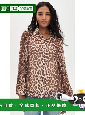 香港直邮ZIMMERMANN 女士 Sunray 带领上衣 colorful花色 舒适时