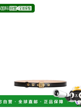 1h可退 香港直邮Balmain 徽标腰带 DN1WJ118LTFL皮带