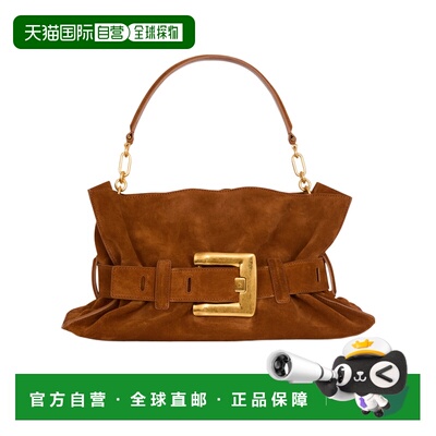 1h可退 香港直邮Balmain Anthem 中号绒面革包 GN0KK990LSDD