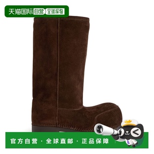 欧洲直邮BALENCIAGA（2025 年产品）男士 Alaska 浅浓缩咖啡色毛