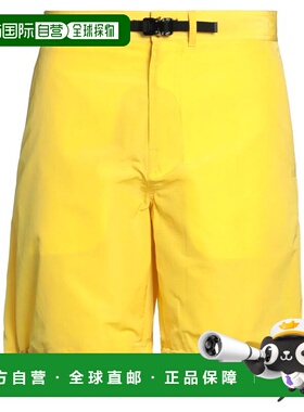 香港直邮DIOR 迪奥 男士 短裤 yellow黄色 舒适时尚