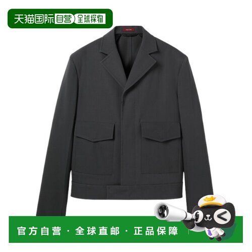 香港直邮Gucci 压花羊毛华达呢夹克 809595Z7AL3 【付后1h可退】
