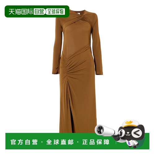 香港直邮ISABEL MARANT 女士连衣裙 RO0766FAC2K01OBRONZE