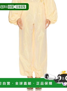 1h可退 香港直邮alaia 女士 膨起裤子 AA9P1151W039A 舒适时尚