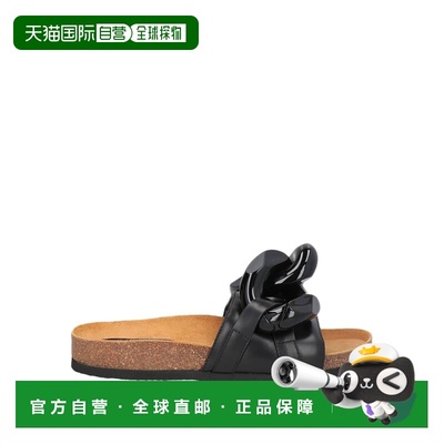 1h可退 香港直邮J.W. Anderson 女士 凉鞋 black黑色 舒适时尚