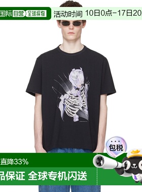 1h可退 香港直邮Our Legacy 男士 OUR LEGACY 黑色 New Box T恤 M
